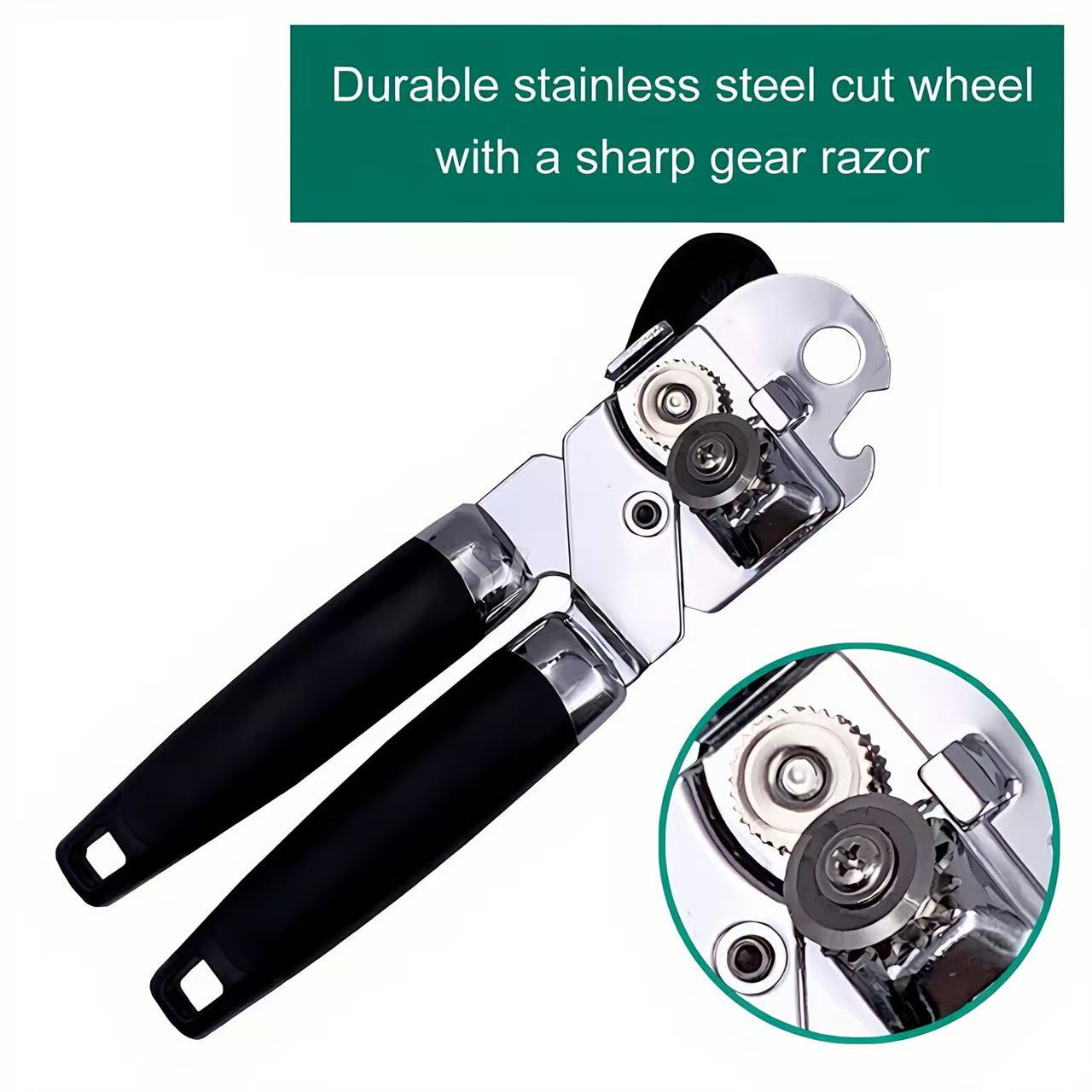Multi-Functional 3-in-1 Can Opener with Bottle Opener Kitchen Gift Kit