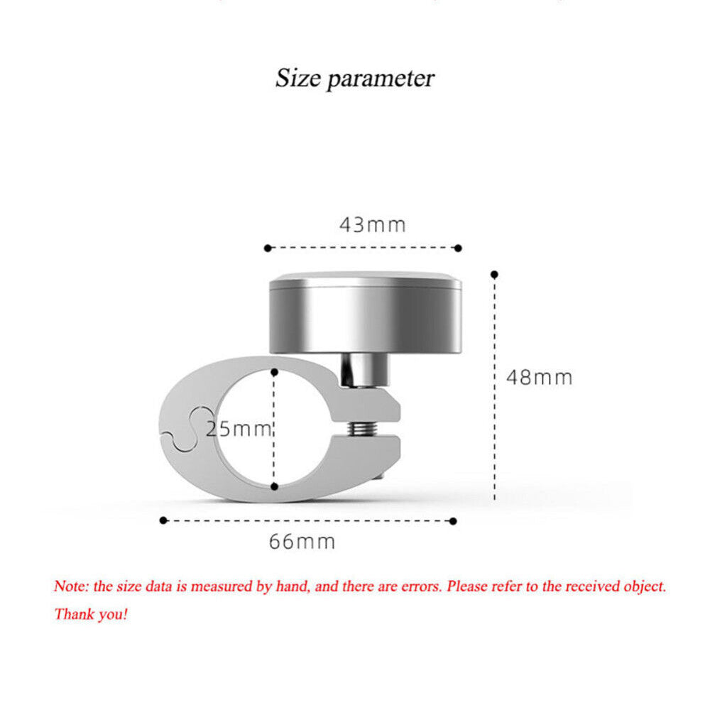 Motorcycle Clock Watch Glow In the Dark Bicycle Bike Handlebar Mount Waterproof