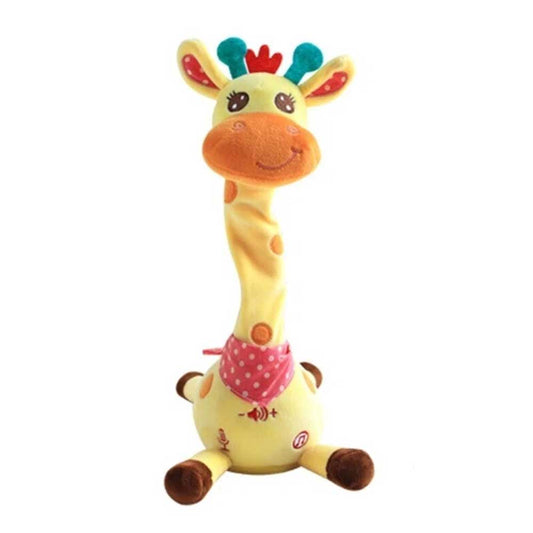 Musical Dancing Giraffe Plush Toy-Singing & Moving Animal Doll, Perfect Holiday Gift
