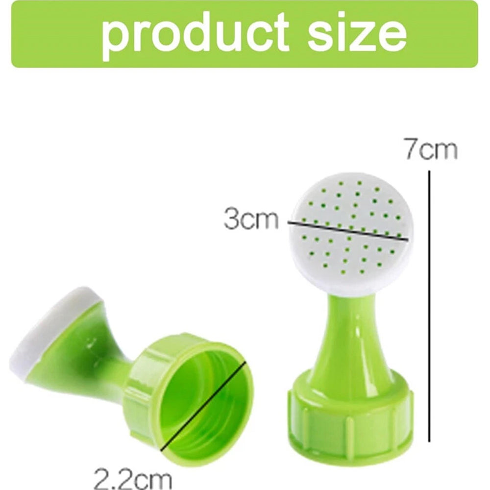 2X Bottle Top Sprinkler - DIY Plastic Watering Can Plant Waterers for Seedling Irrigation