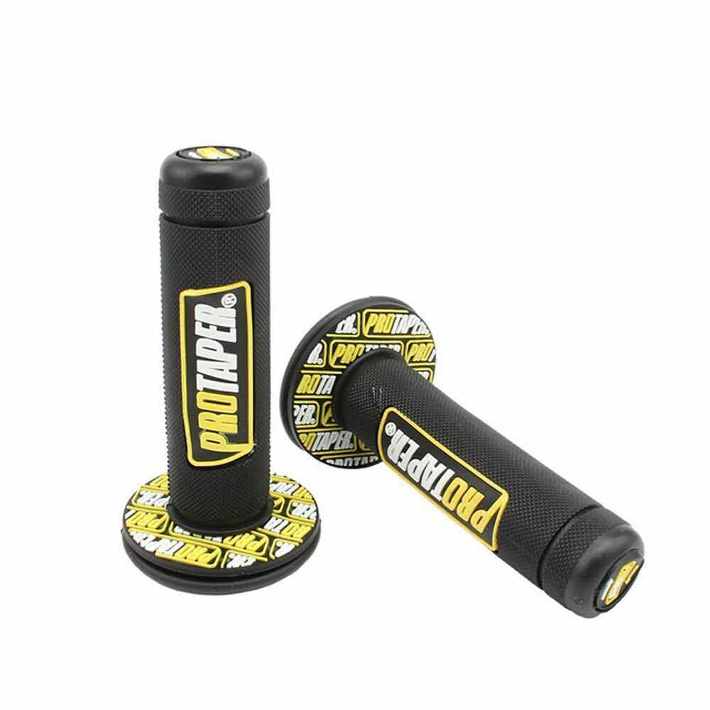 7/8" Motorcycle Hand Grips Pair Rubber Gel Brake Hands Pit Dirt Bike Motocross Motorcycle