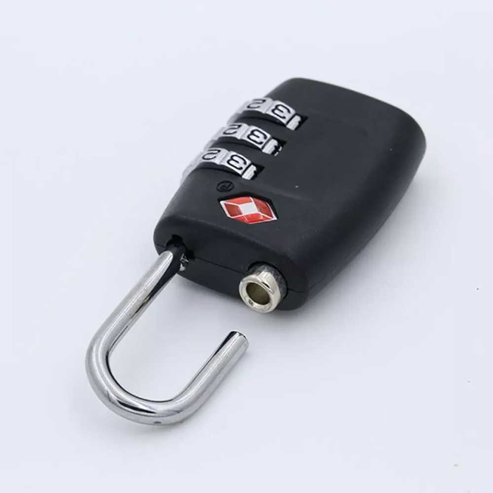 2pcs 3Dial TSA Security Locks Travel Luggage Combination Code PadLock Suitcase