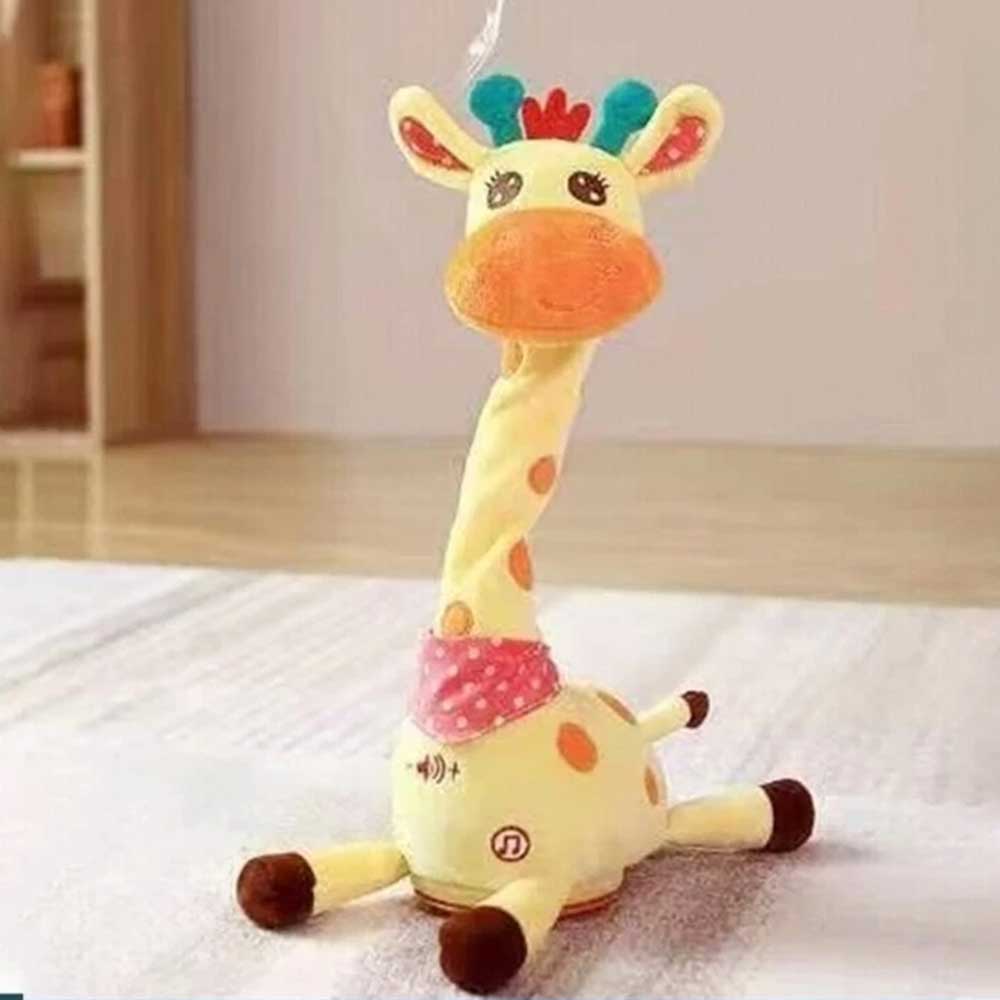 Musical Dancing Giraffe Plush Toy-Singing & Moving Animal Doll, Perfect Holiday Gift
