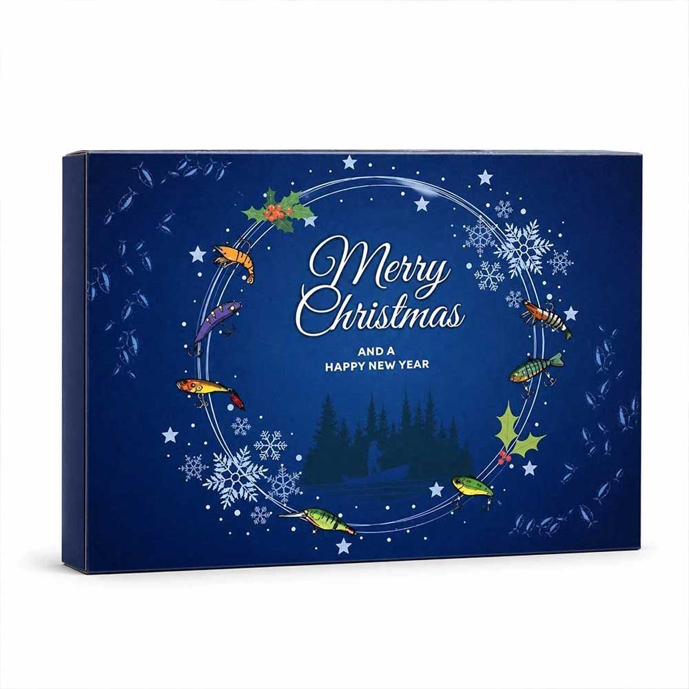 2026 Christmas Fishing Advent Calendar – 24 Days of Assorted Lures