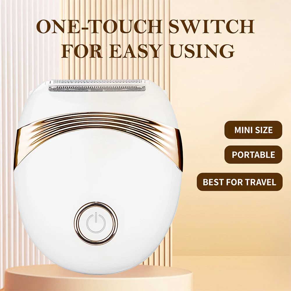 3 in 1 Rechargeable Painless Wet&Dry Lady Body Shaver Mini Women Electric Razor