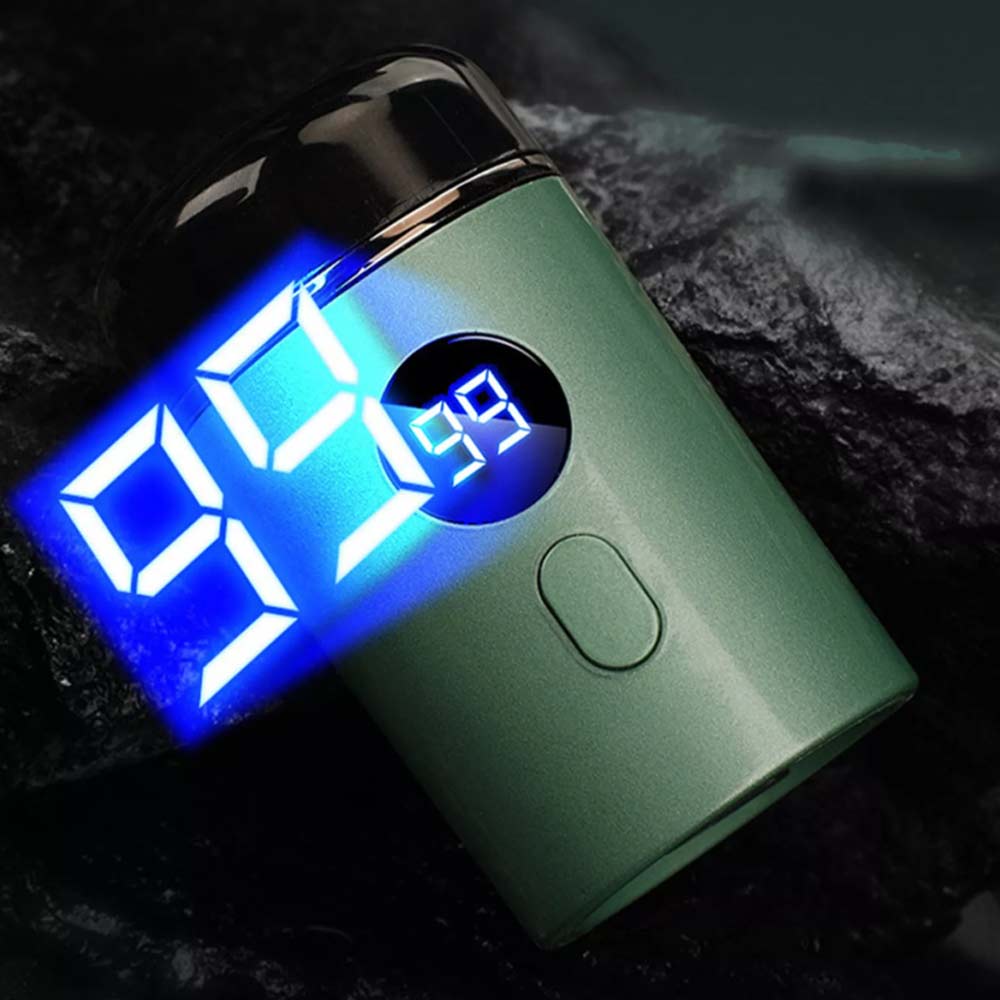 Mini-Shave Electric Razor For Men USB Rechargeable Portable With Digital Display