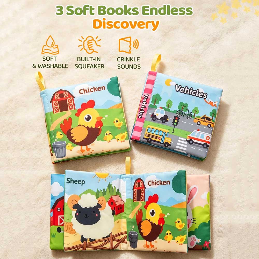 24-Day Baby Advent Calendar – BPA-Free Infant Toys Christmas Countdown