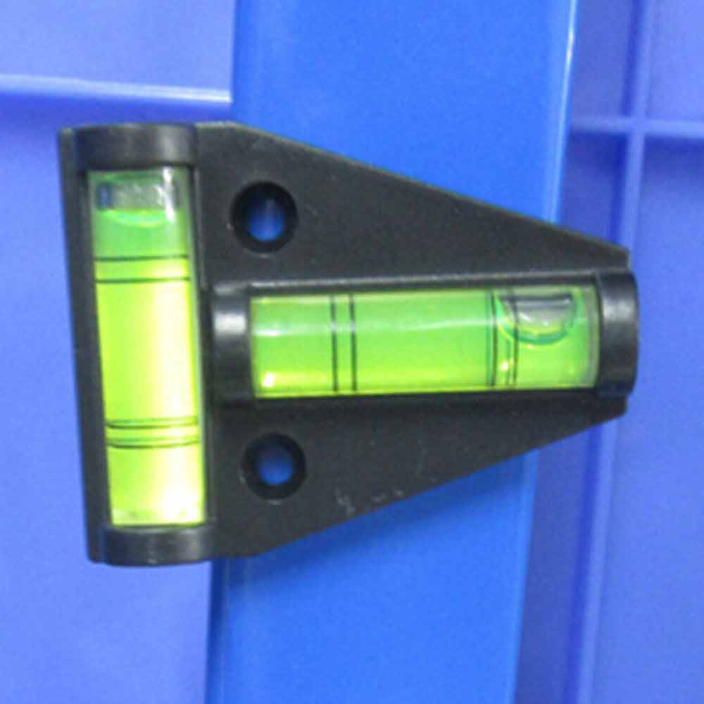 2x Spirit Level Caravan RV Bubble Leveler Camper Car Trailer T-type Boat Black