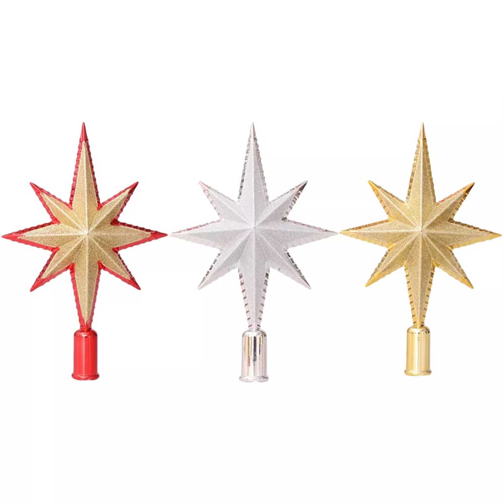 Christmas Tree Star Topper Home Christmas Tree Top Star Ornament Christmas Decor