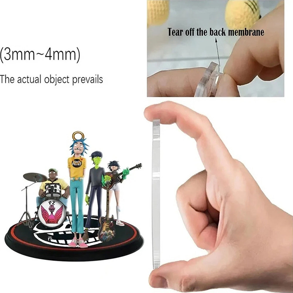 2025 Gorillaz Advent Calendar 24 Days Pendant 2D Ornaments for Christmas Countdown