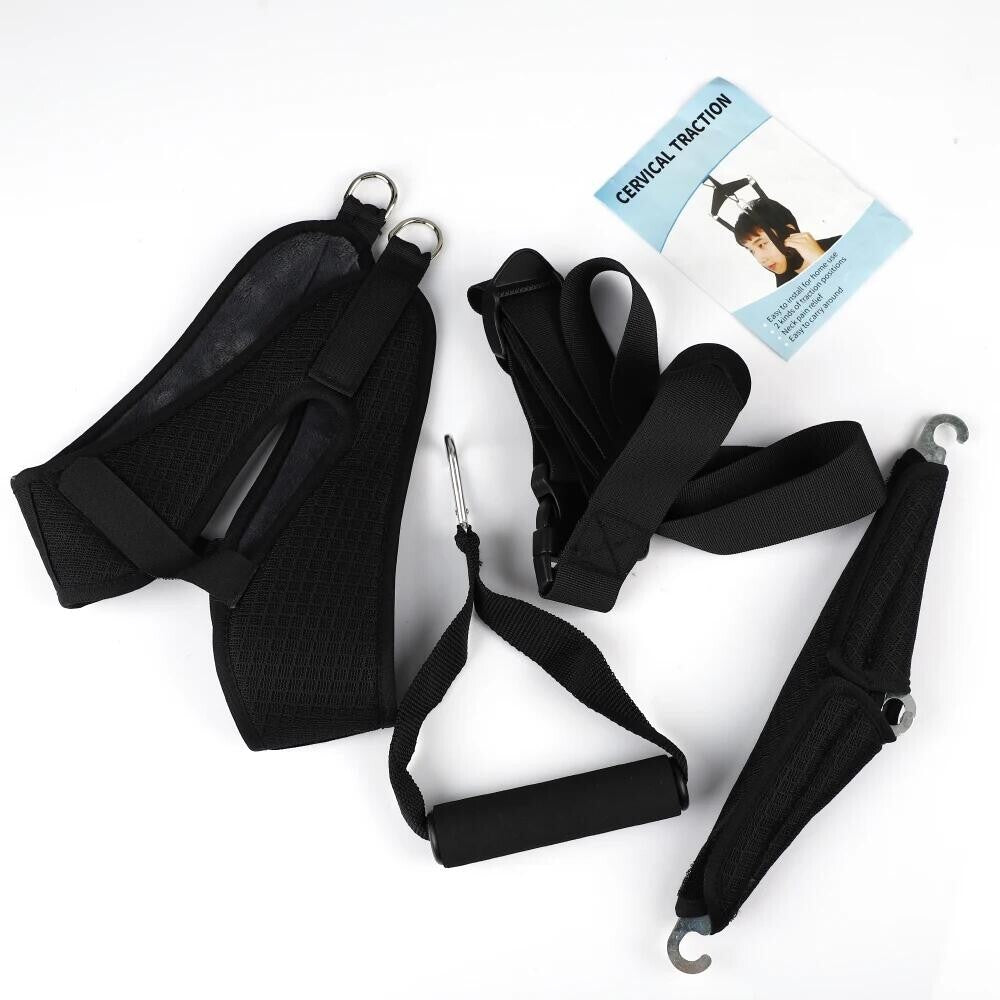 Pain Relief Neck Traction-Device Head Hammock Cervical Massager Comfortable New