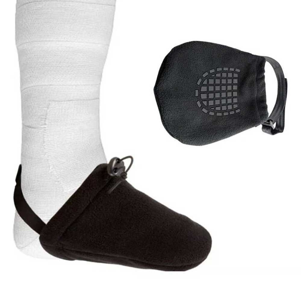2-Pack Non-Slip Cast Shoe Covers | Water-Resistant Toe Protector & Foot Cast Sock for Men and Women