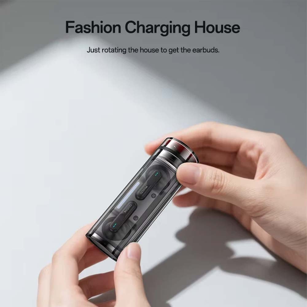 TWS Wireless Earbuds Bluetooth 5.3 - 25H Playtime, ENC Noise Reduction, IPX4