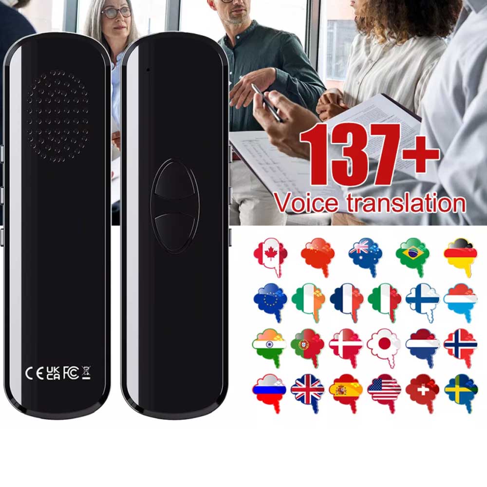 Smart Translator Text Reading Pen 137+ Voice Language Two-Way Translation Device