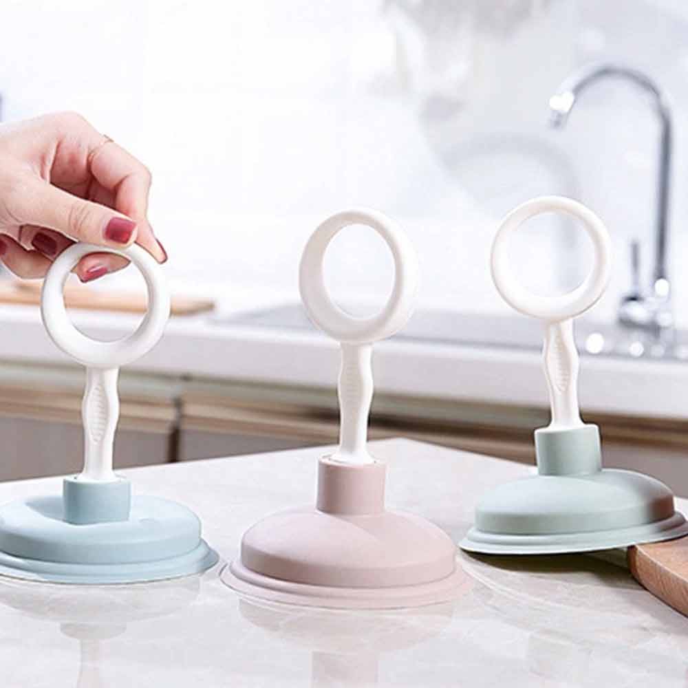 Mini Toilet Plunger – Sink Drain Unblocker, Compact Bathroom Kitchen Cleaner Tool