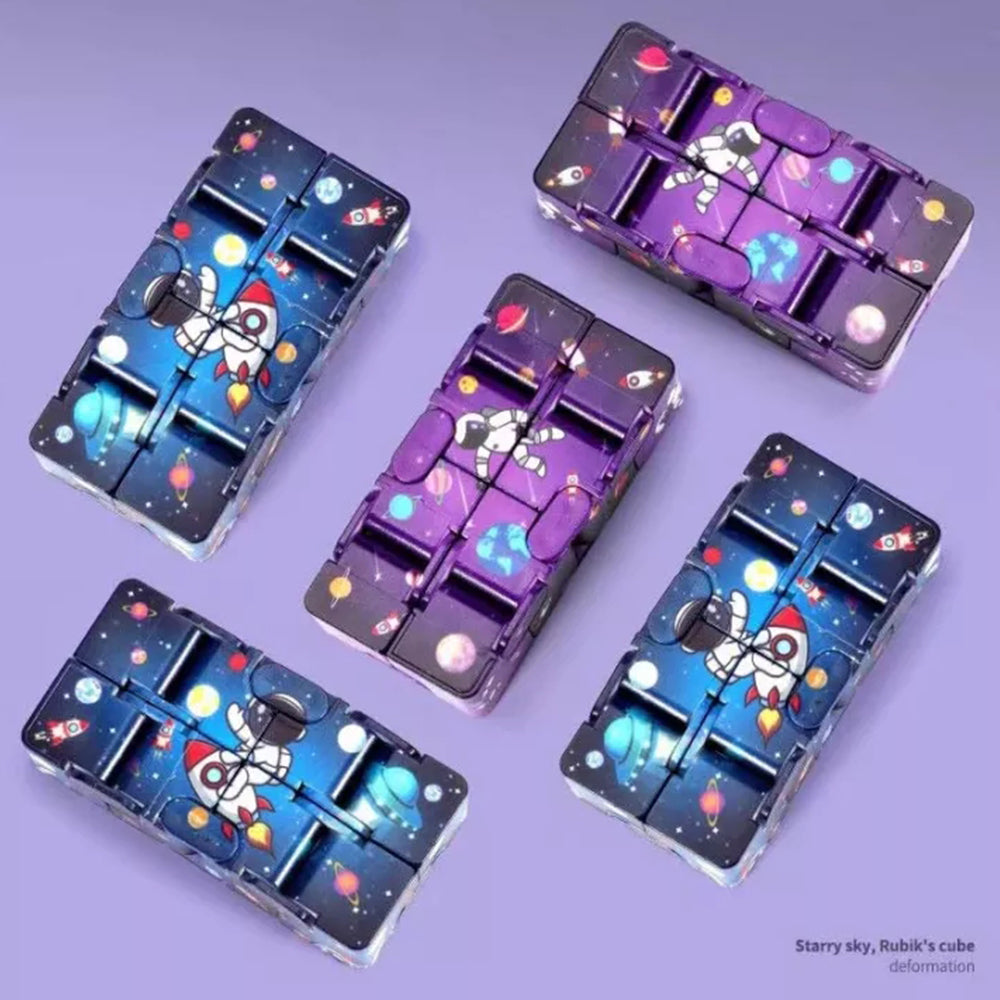 Infinity Cube Toy Finger Anxiety Stress Relief Cube Blocks Kids Funny Toys