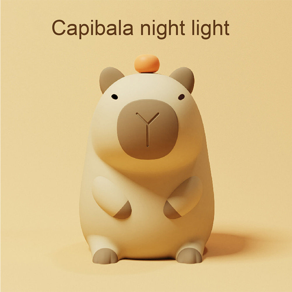 Adorable Animal LED Night Lamp Creative Cute Capybara Night Light for Kids