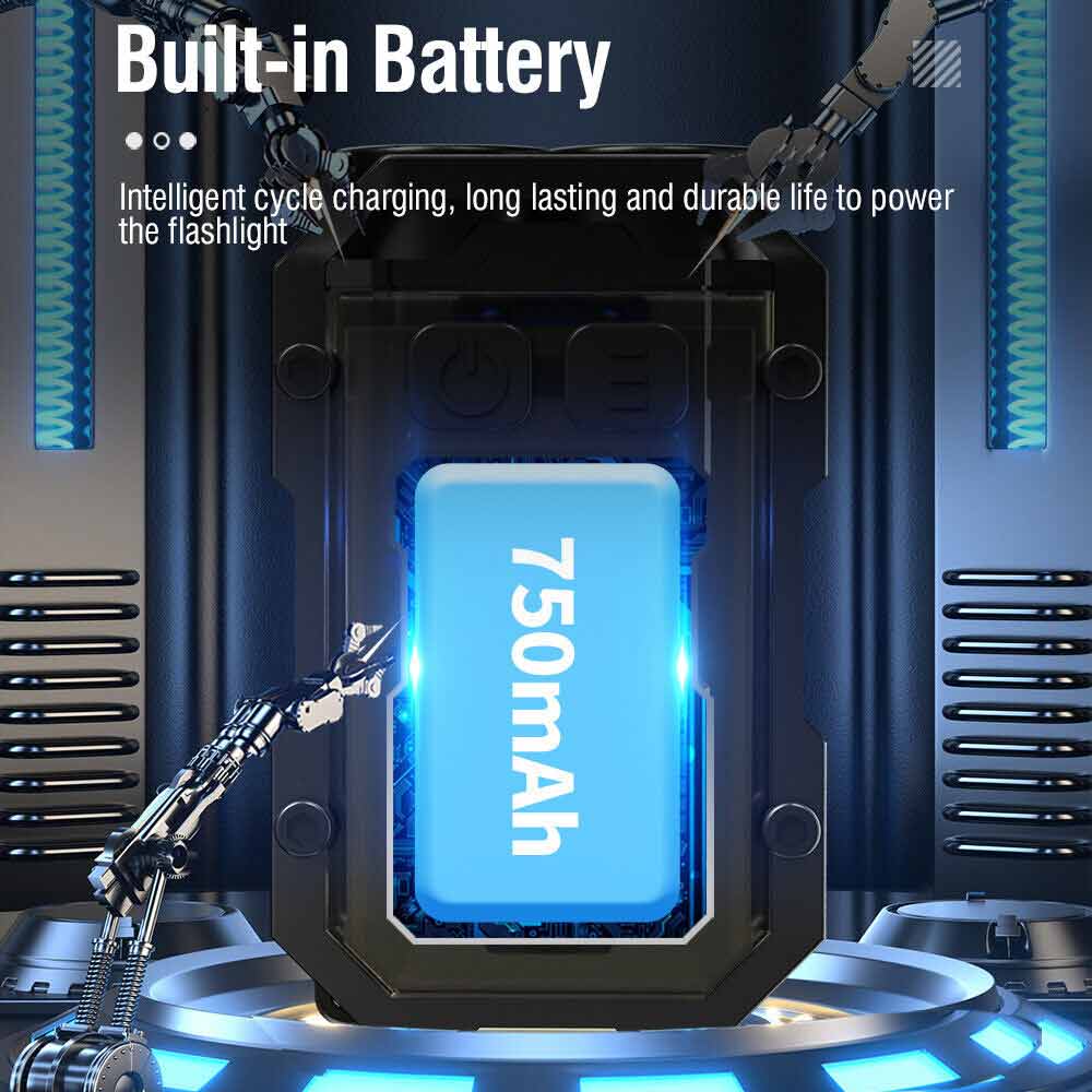 Mini Super Bright Flashlight Keychain Light Pocket Torch LED Rechargeable Lights