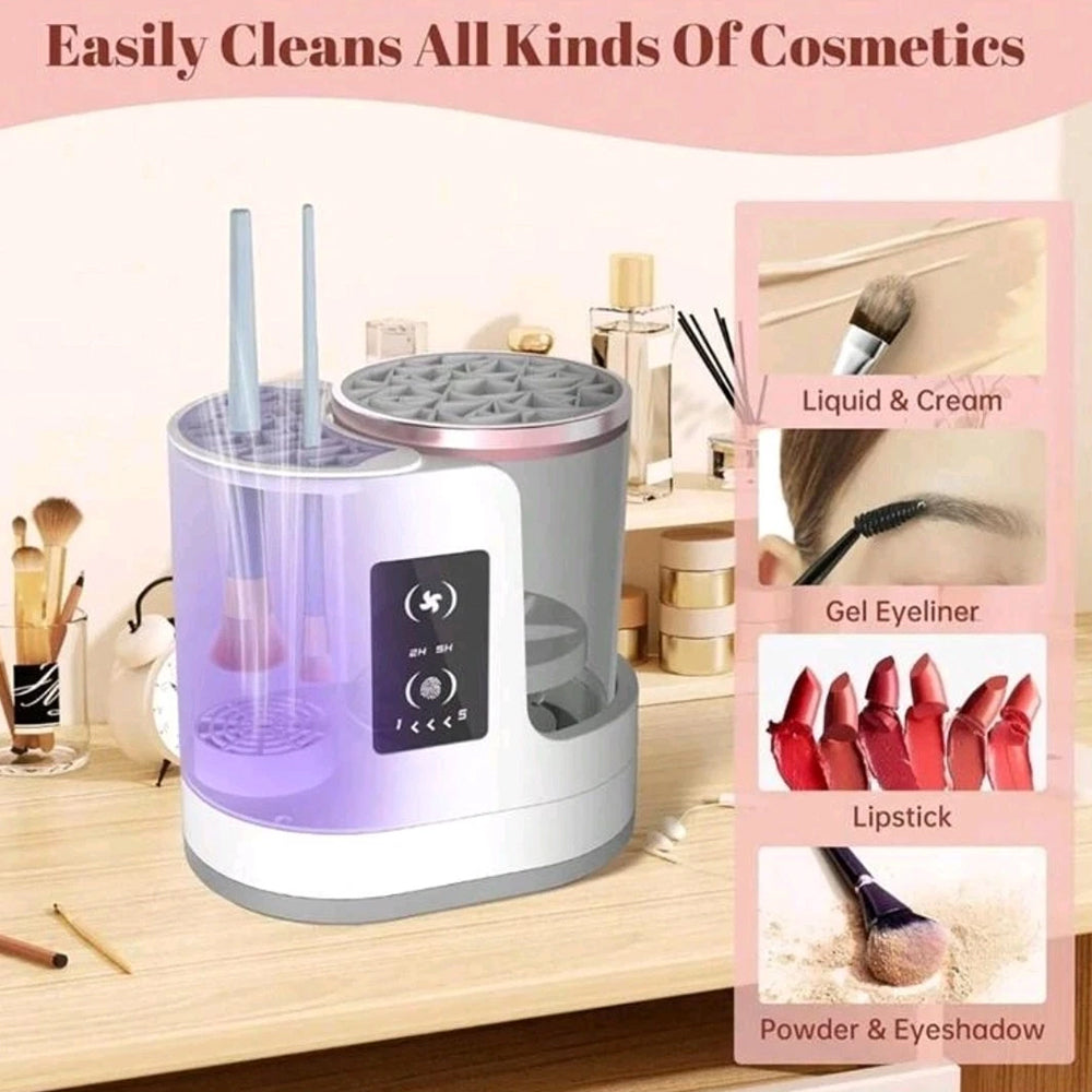 Automatic Makeup Brush Cleaner & Dryer - Multifunction Machine