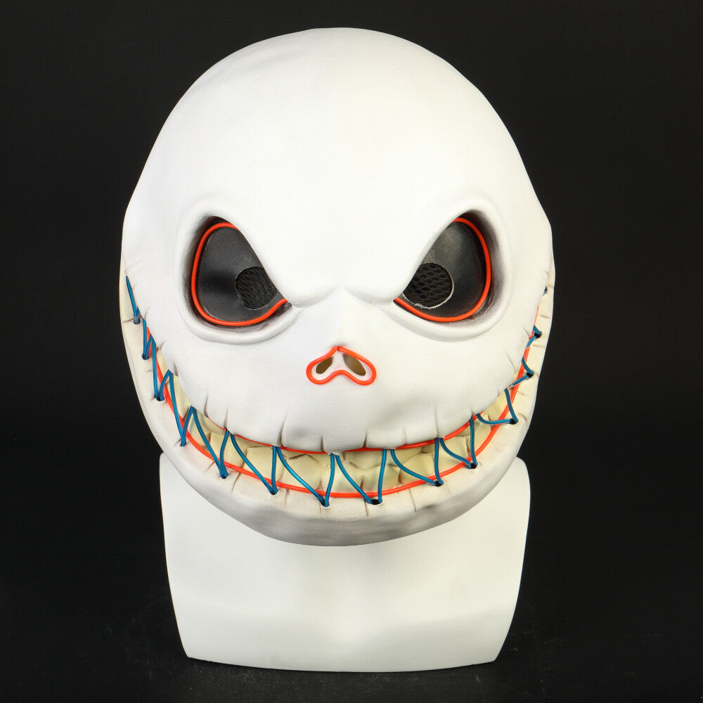 Halloween Jack Skull Luminous Mask Nightmare Before Christmas Mask