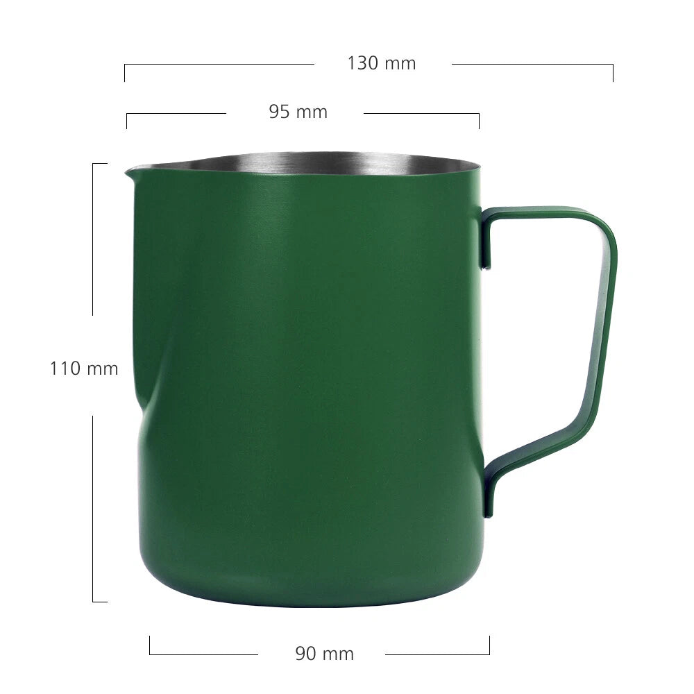 Milk Frothing Jug 600ml – Stainless Steel Coffee Pitcher for Latte Art
