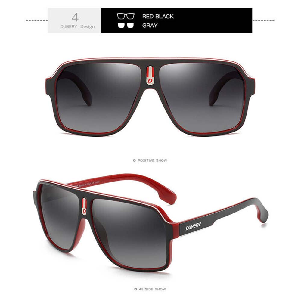 Mens Dubery Sunglasses Polarized UV400 Glasses Driving Fishing Eyewear