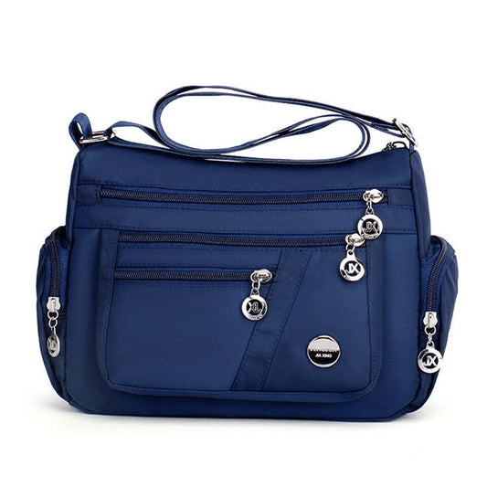 Lady Multi Pocket Messenger Handbag Cross Body Bags Holiday Shoulder Bag