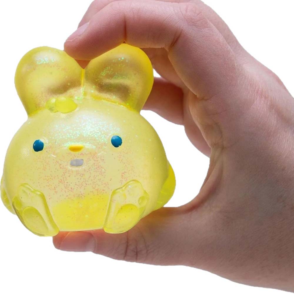 Scented Glitter Bunny Squishy – Sensory Fidget Toy for Stress & Anxiety Relief