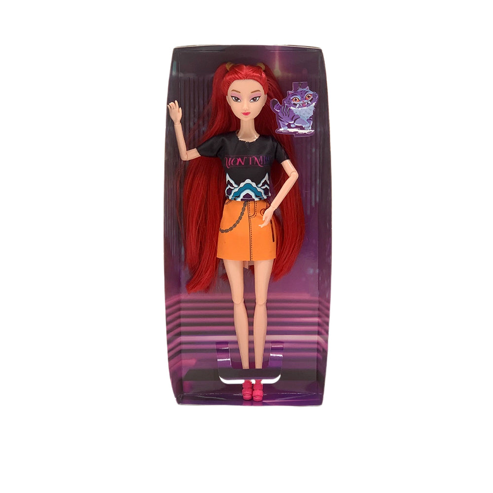 3Pack Kpop Demon Hunters Dolls Collectible Figures Cosplay Style with Moveable Joints