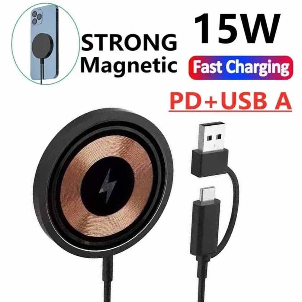 15W Wireless Fast Charger For Apple Mag Safe iPhone 13 12 Mini Pro Max
