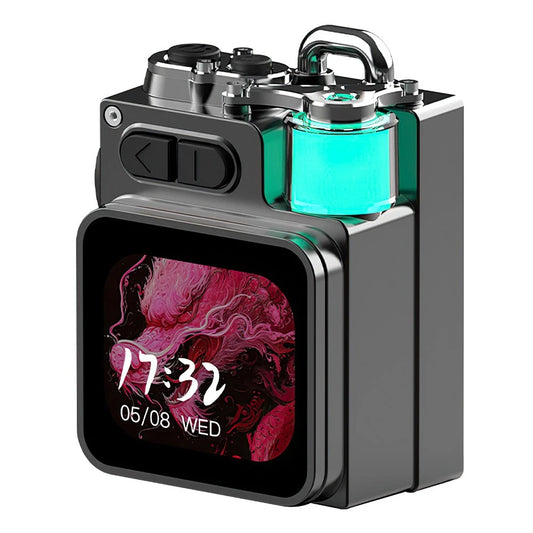 Outdoor Wireless Bluetooth Mini Speaker - Alarm Clock, RGB Lamp & App Control