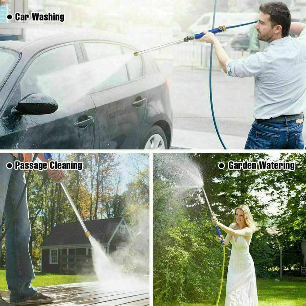 New Hydro Jet High Pressure Power Washer Water Spray Gun Nozzle Wand Cleaner AU