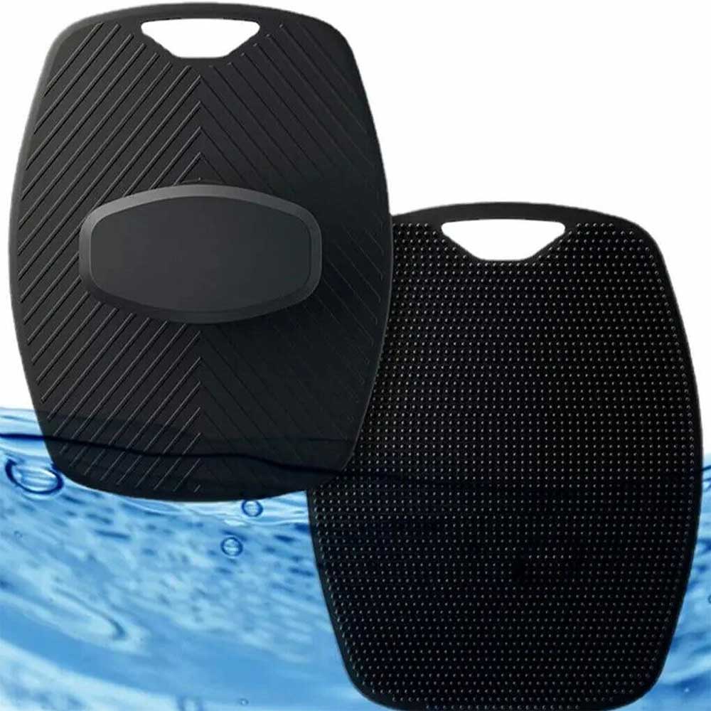 Silicone Body Scrubber Shower Exfoliating Scrub Sponge Washing Massage Brush