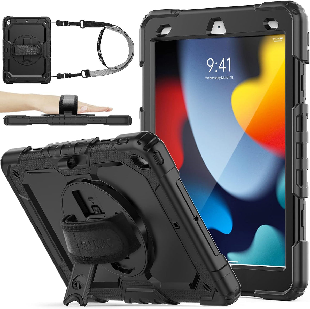 Outdoor Rugged Shockproof Protective Cover for Samsung Galaxy A9 Plus