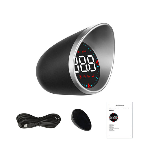 Universal Car Head Up Display G5 HUD GPS Speedometer Speed Warning Alarm
