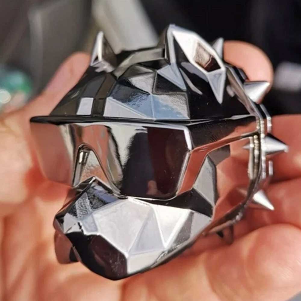 Cool Bulldog Car Air Freshener - Creative Dog Face Air Vent Clip for Car Interior