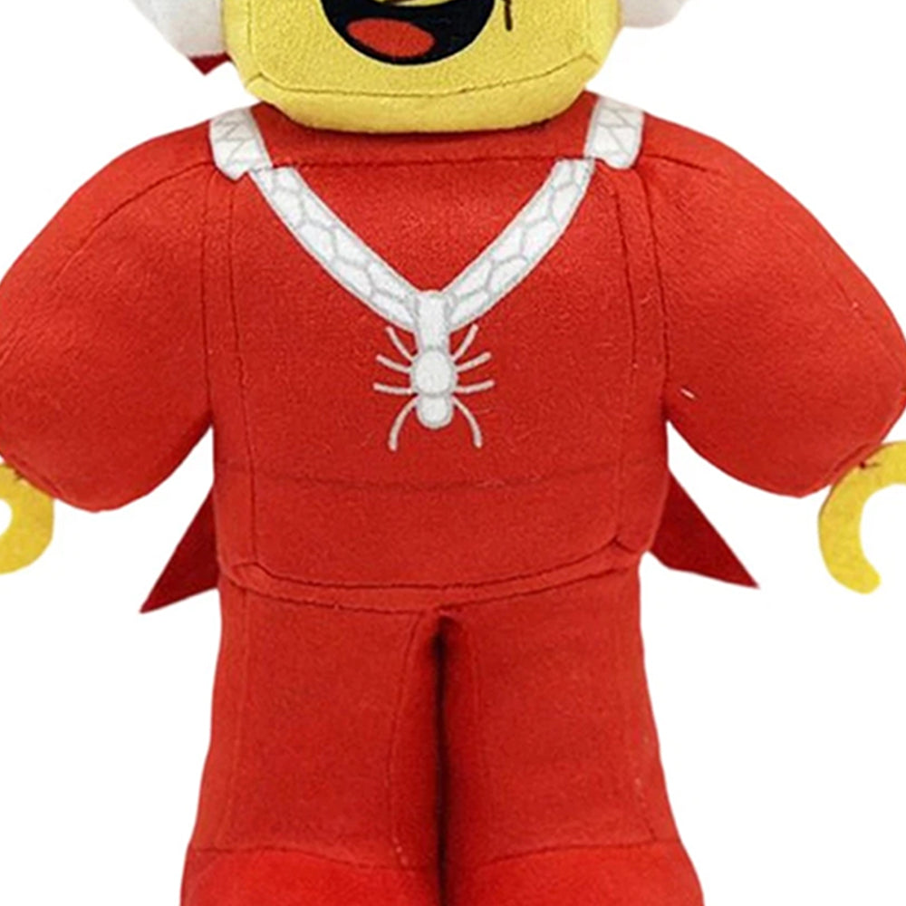 Red Character Plush with Sword Funny Collectible Soft Toy for Gamers