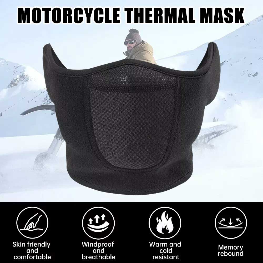 Winter Windproof Half Face Mask Ear Warmer Cold Weather Ski Motorcycle Riding