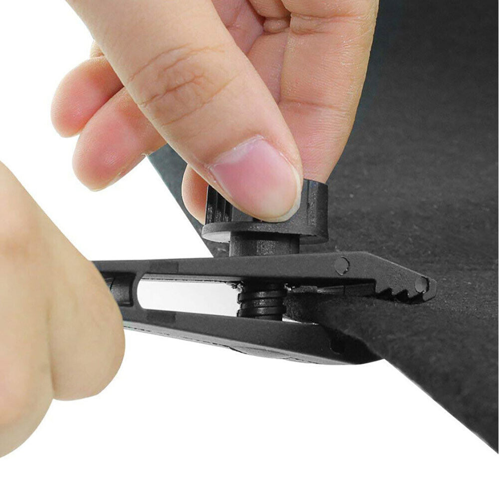 10/20 Pack Awning Tent Clamp Tarp Clips Set Canopy Snap Hangers Survival Camping