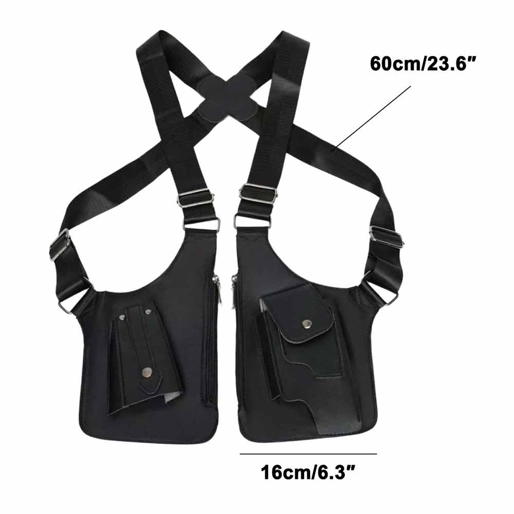 Anti-Theft Underarm Shoulder Bag – Hidden Strap Wallet Security Phone Case