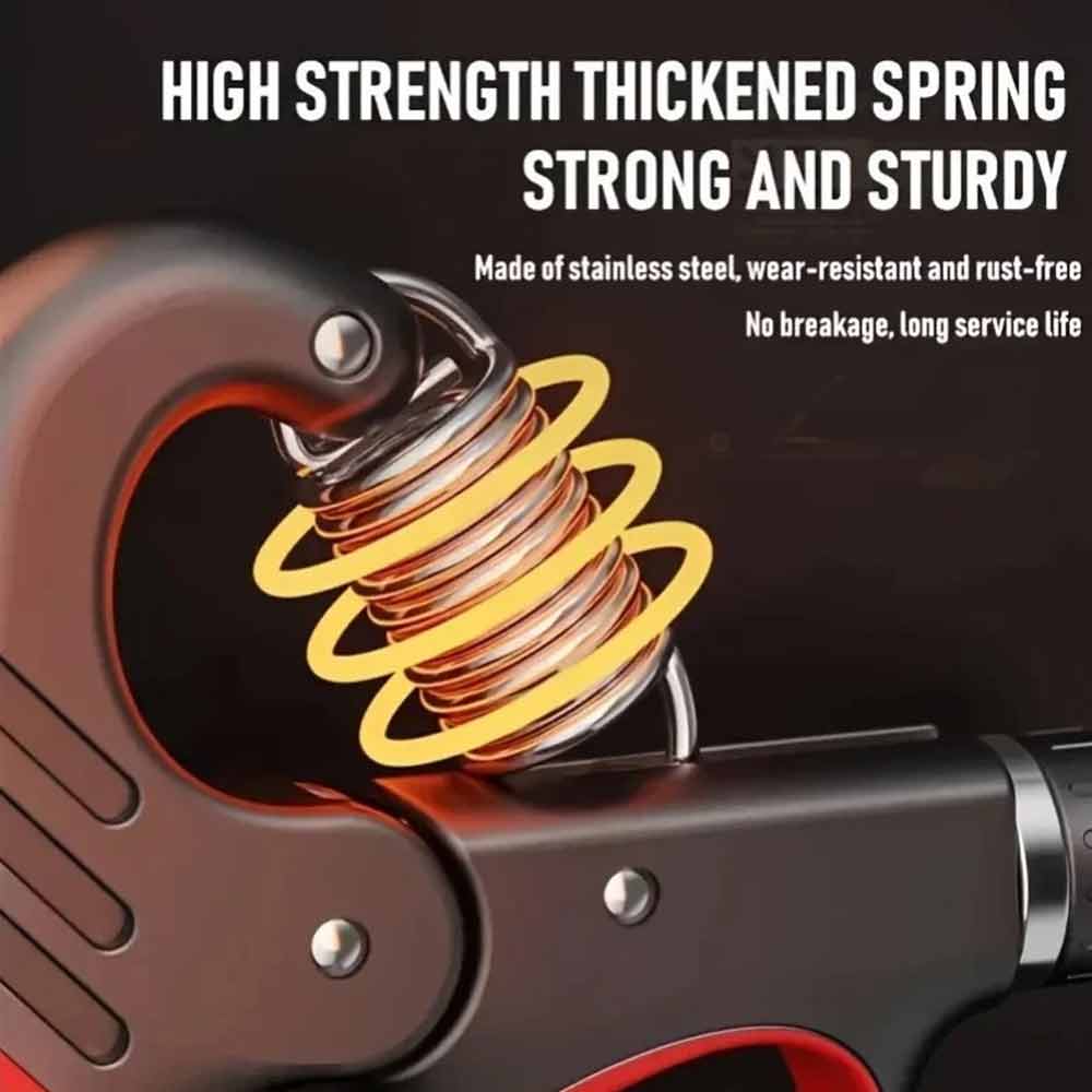 5-100kg Adjustable Hand Grip Strengthener – Digital Count Grip Strength Trainer with LCD Display