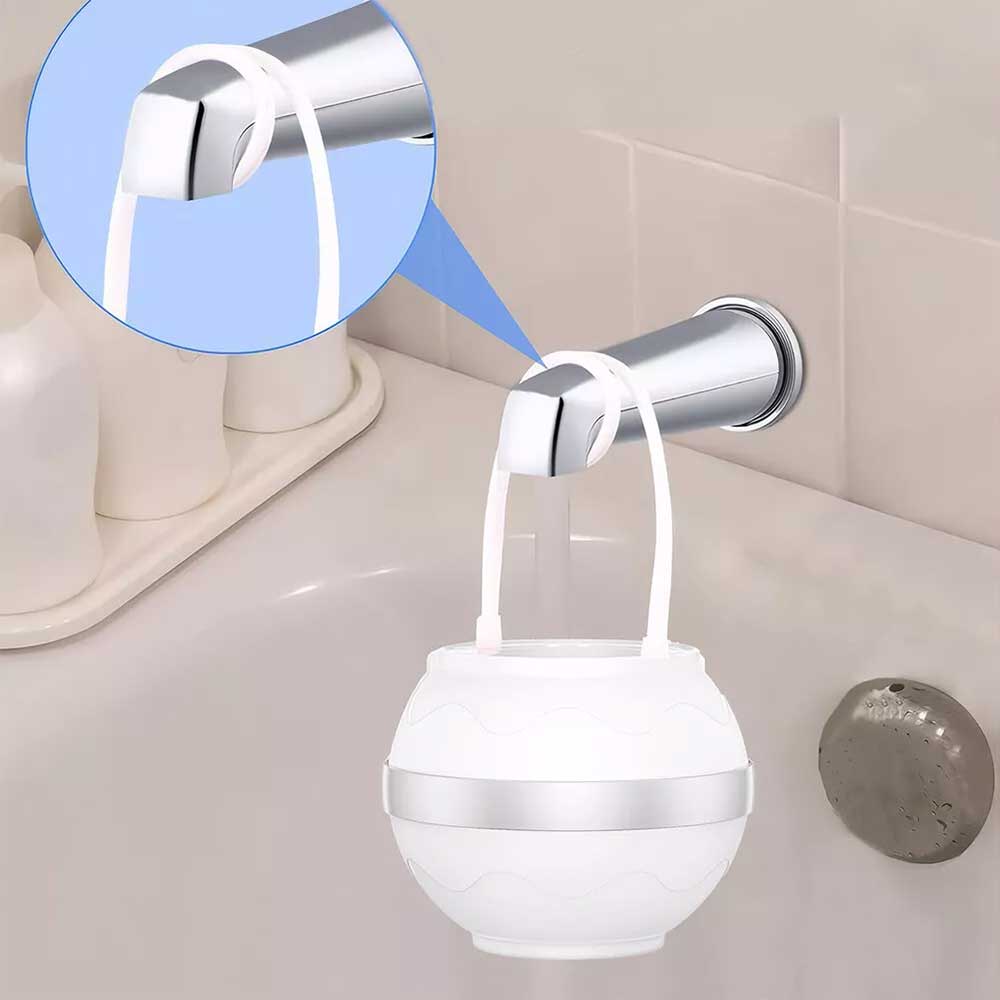 Bath Ball Water Filter – 2500 Gallon Capacity for Chlorine Removal & Skin-Softening Baths
