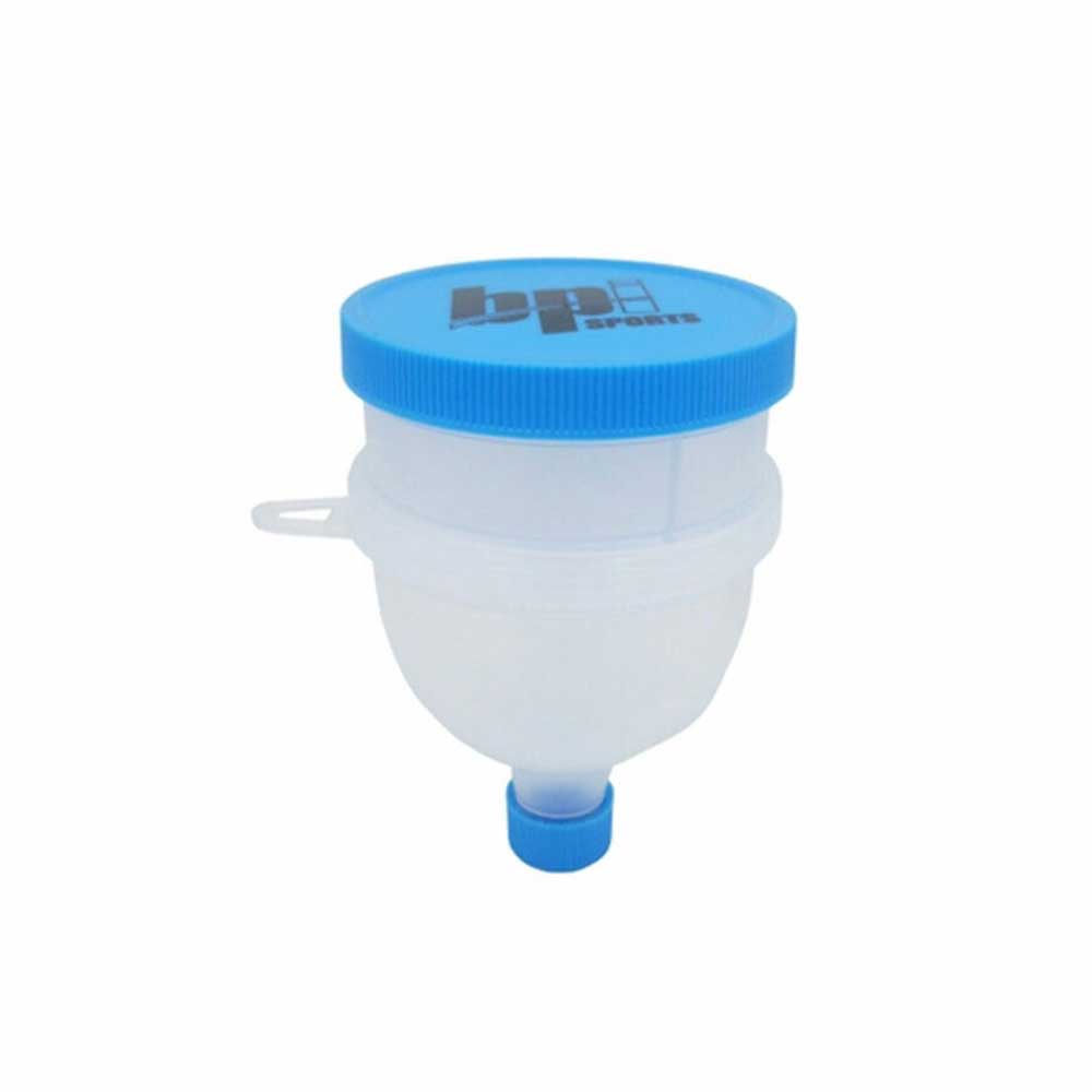 70ML Portable Protein powder funnel powder boxes set two-layer medicine case