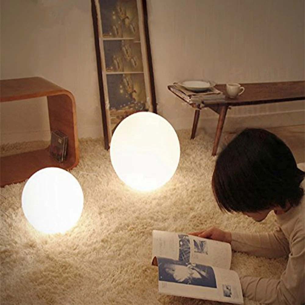 RGB LED Globe Light 15CM - 16 Colors Remote Control Mood Lamp, IP65 Waterproof