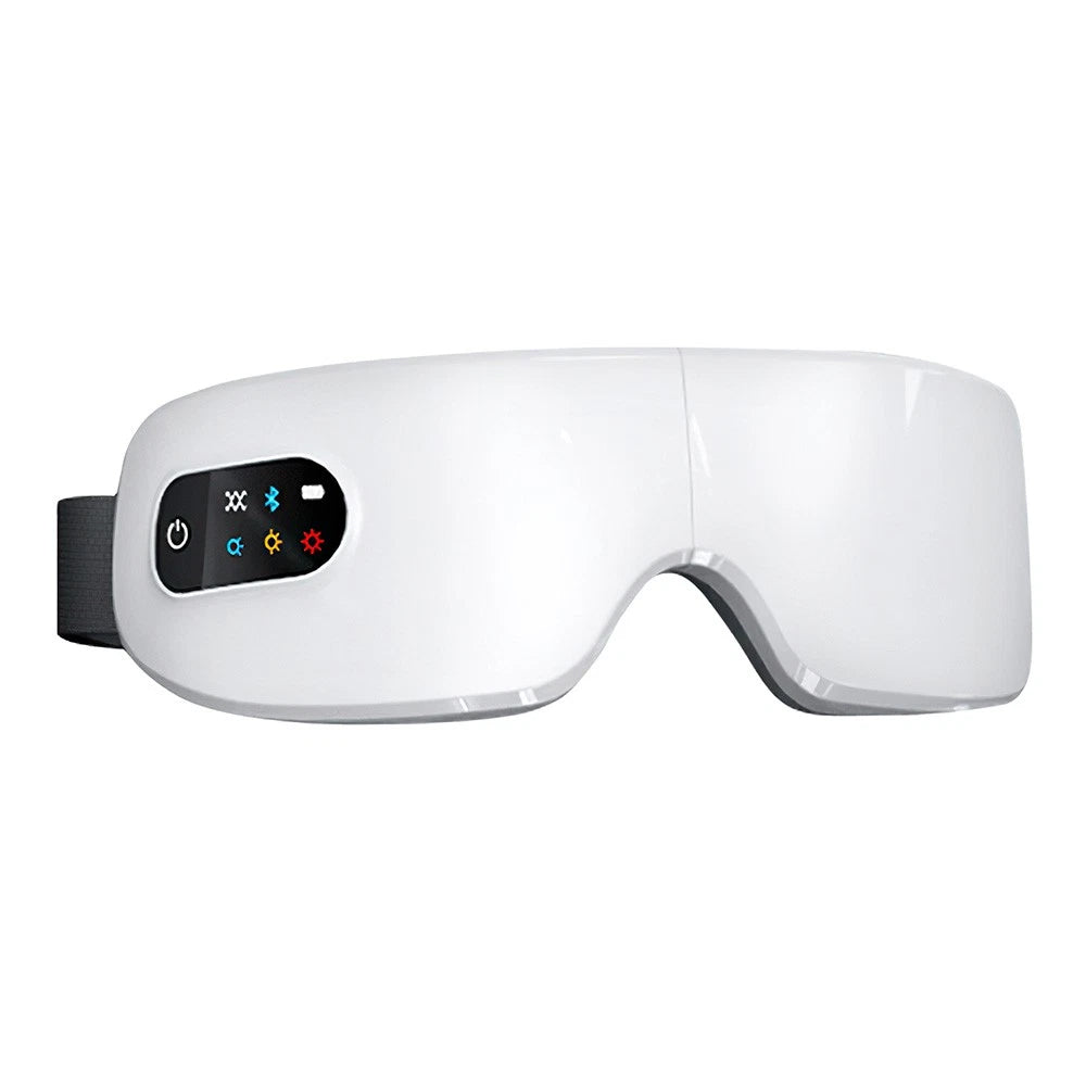 Eye Massager with Heat - Bluetooth Music Heated Eye Mask for Relax & Strain Relief