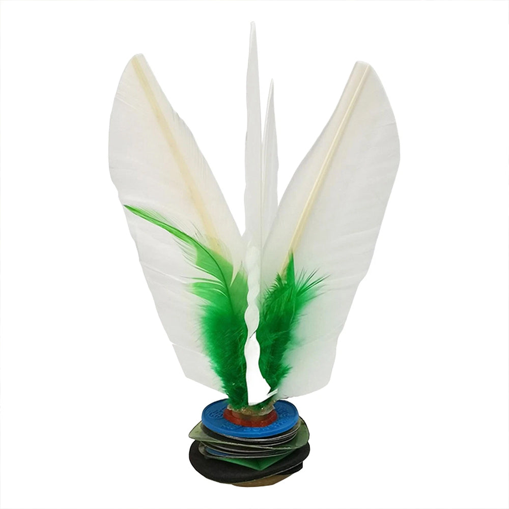 5PCS Kick Shuttlecock – Goose Feathers Jianzi, Foot Kick Sport Shuttlecock, 16cm