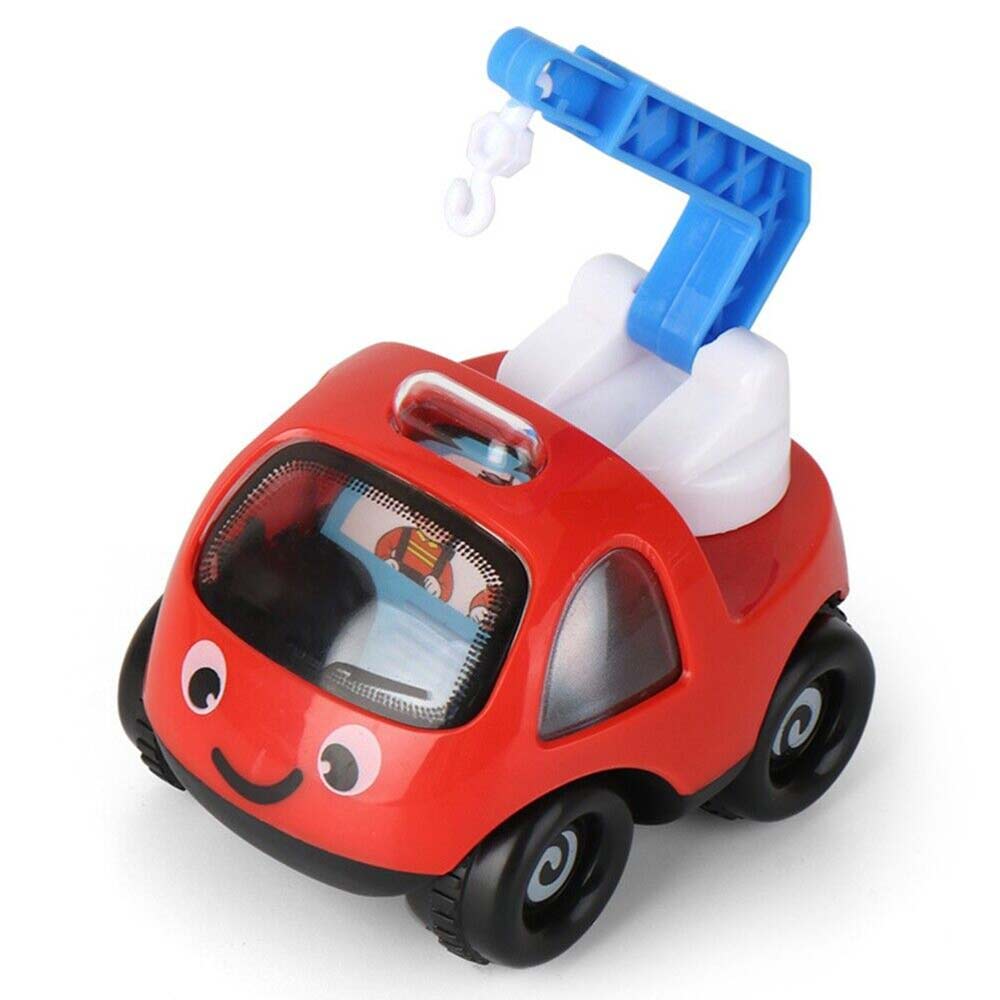 4Pcs Toy Gifts Cars Pull Back and Go Vehicles Set for Boys Toddler Kids Baby