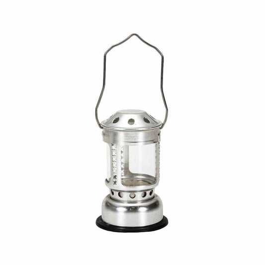 Camping Light Lantern Tent Metal Handheld Tea Candle Lamp Outdoor Hiking Lights