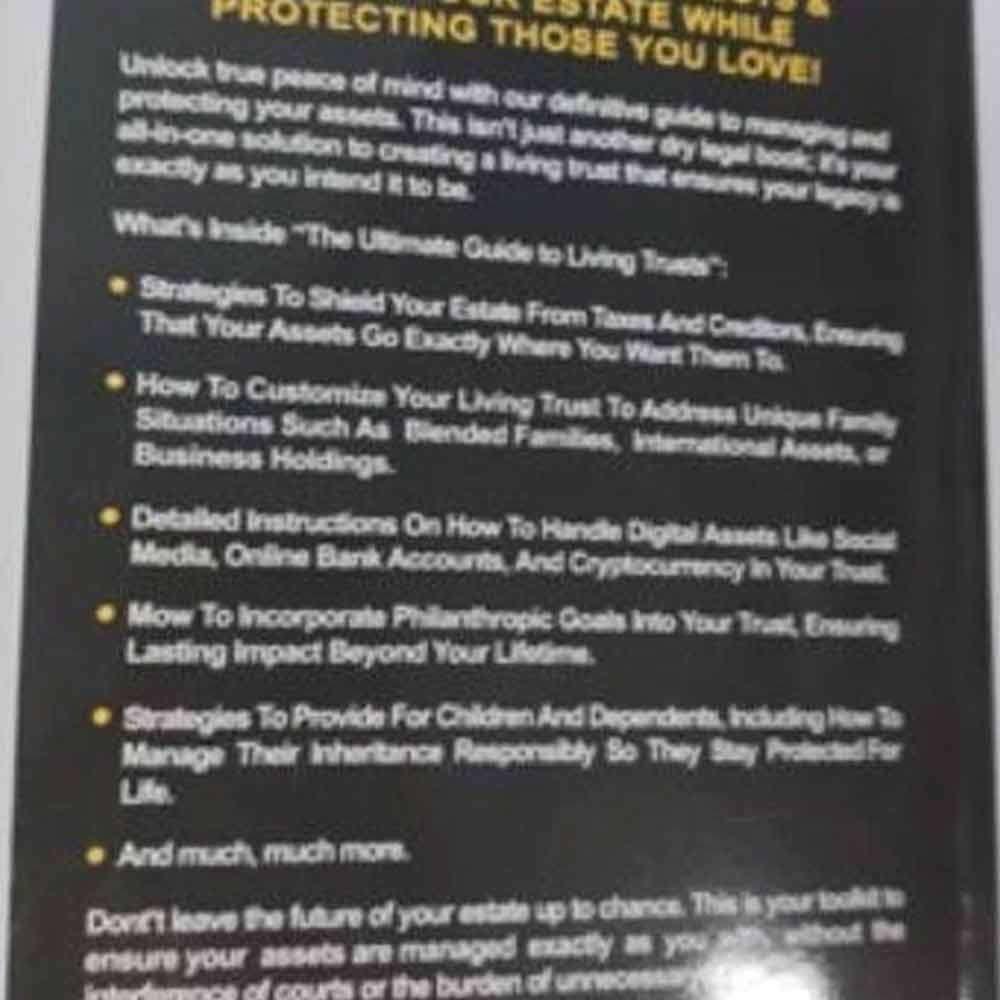The Only Living Trusts Book You’ll Ever Need – Paperback 2025/2026 Edition