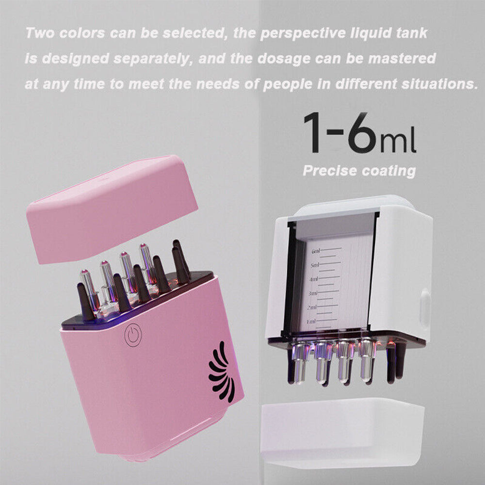 Hair Oil Applicator Red Light Electric Scalp Massager Vibration Hair Growth Hot